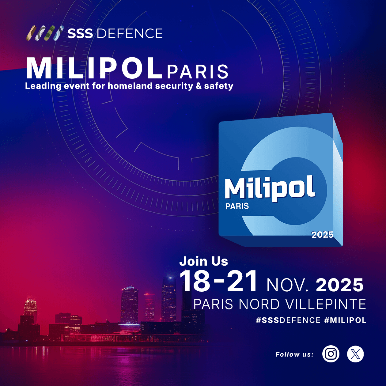 Milipol Paris 2025 Announcement